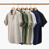 Cape Town - Camisa em Linho (Manga Curta)