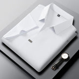 Polo Masculina Casual Cor Sólida