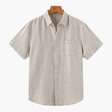 Cape Town - Camisa em Linho (Manga Curta)