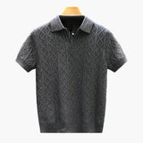 Polo Tricô Texturizado Assinatura