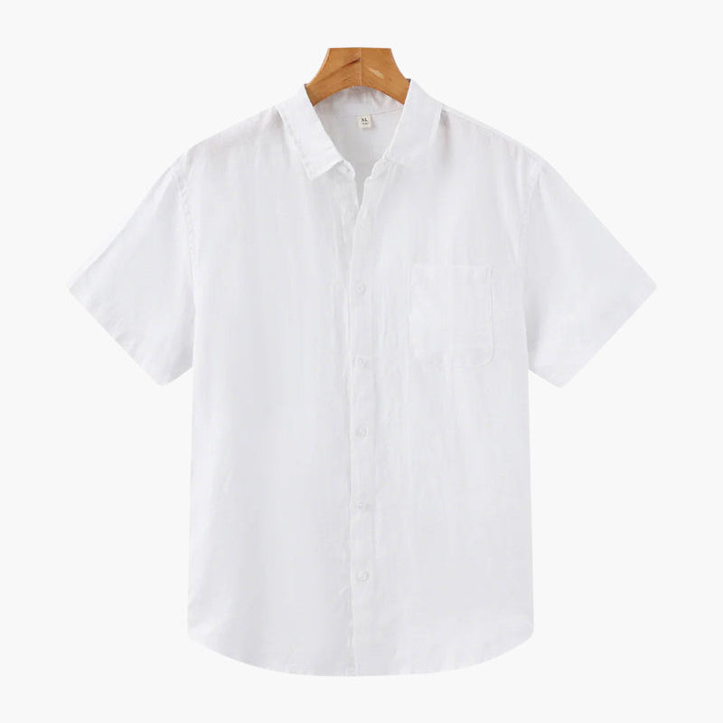 Cape Town - Camisa em Linho (Manga Curta)