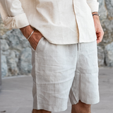 Casablanca - Shorts Premium em Linho