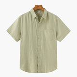 Cape Town - Camisa em Linho (Manga Curta)
