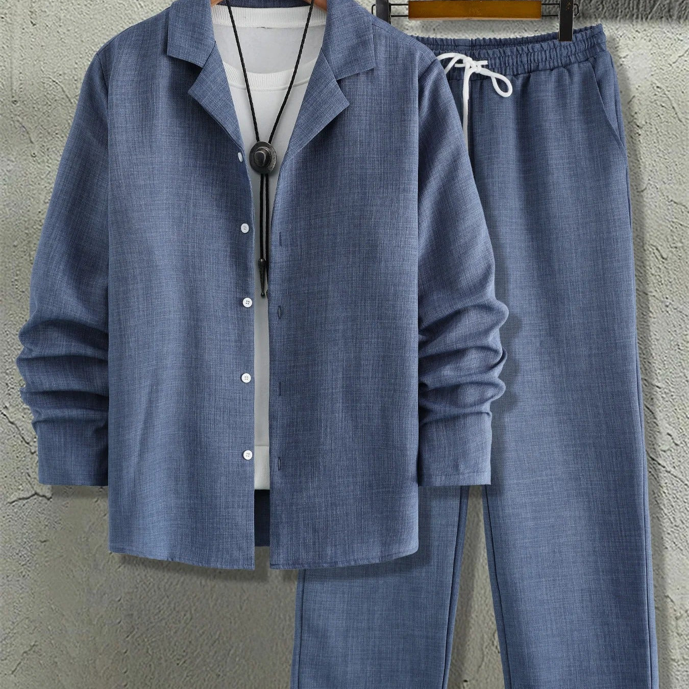 Conjunto Masculino Gola Cubana Texturizada