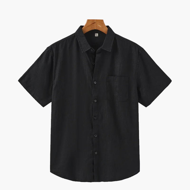 Cape Town - Camisa em Linho (Manga Curta)
