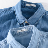 Camisa Jeans Alessandro Pietra 100% Algodão