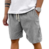 Shorts Calvin Veludo Cotelê com Cordão
