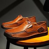 Mocassim Leandro Premium em Couro Legítimo