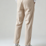 Calça de Linho Masculina Old Money — Elegância Atemporal