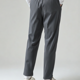 Calça de Linho Masculina Old Money — Elegância Atemporal