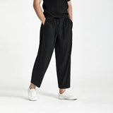 Calça Plissada Streetwear Cinza