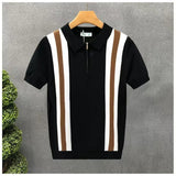 Polo Tricô Listrada Zíper