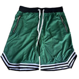 Shorts Esportivo com Cordão e Bolso Zíper