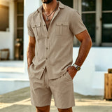 Conjunto Masculino em Linho