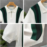Polo Tricô Listrada Zíper