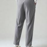 Calça de Linho Masculina Old Money — Elegância Atemporal